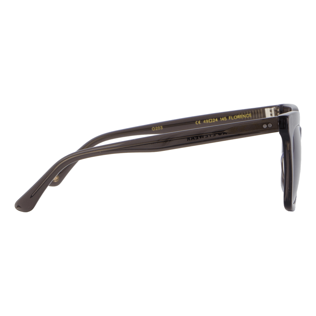 Florence Transparent Dark Grey