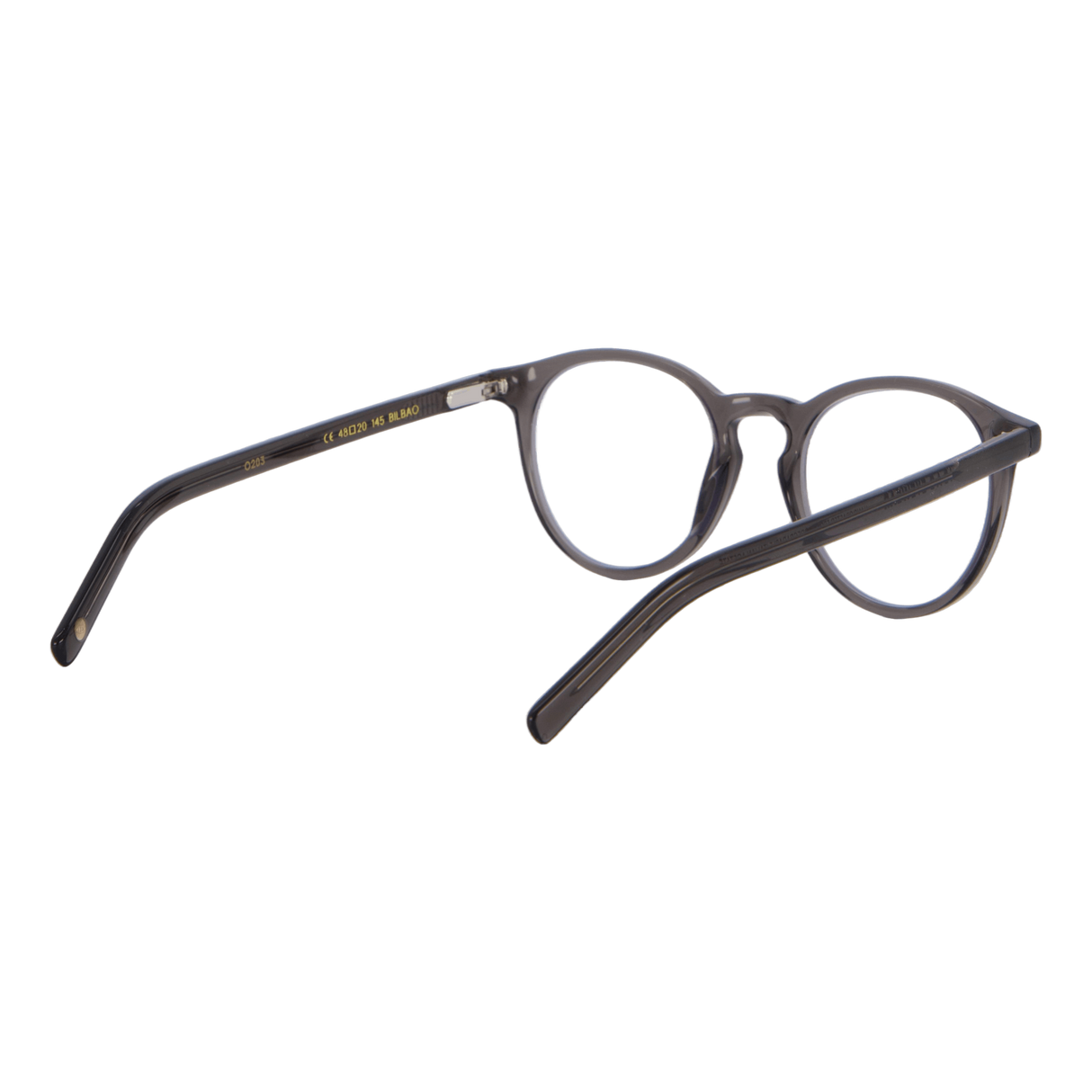 Bilbao Readers Transparent Dark Grey