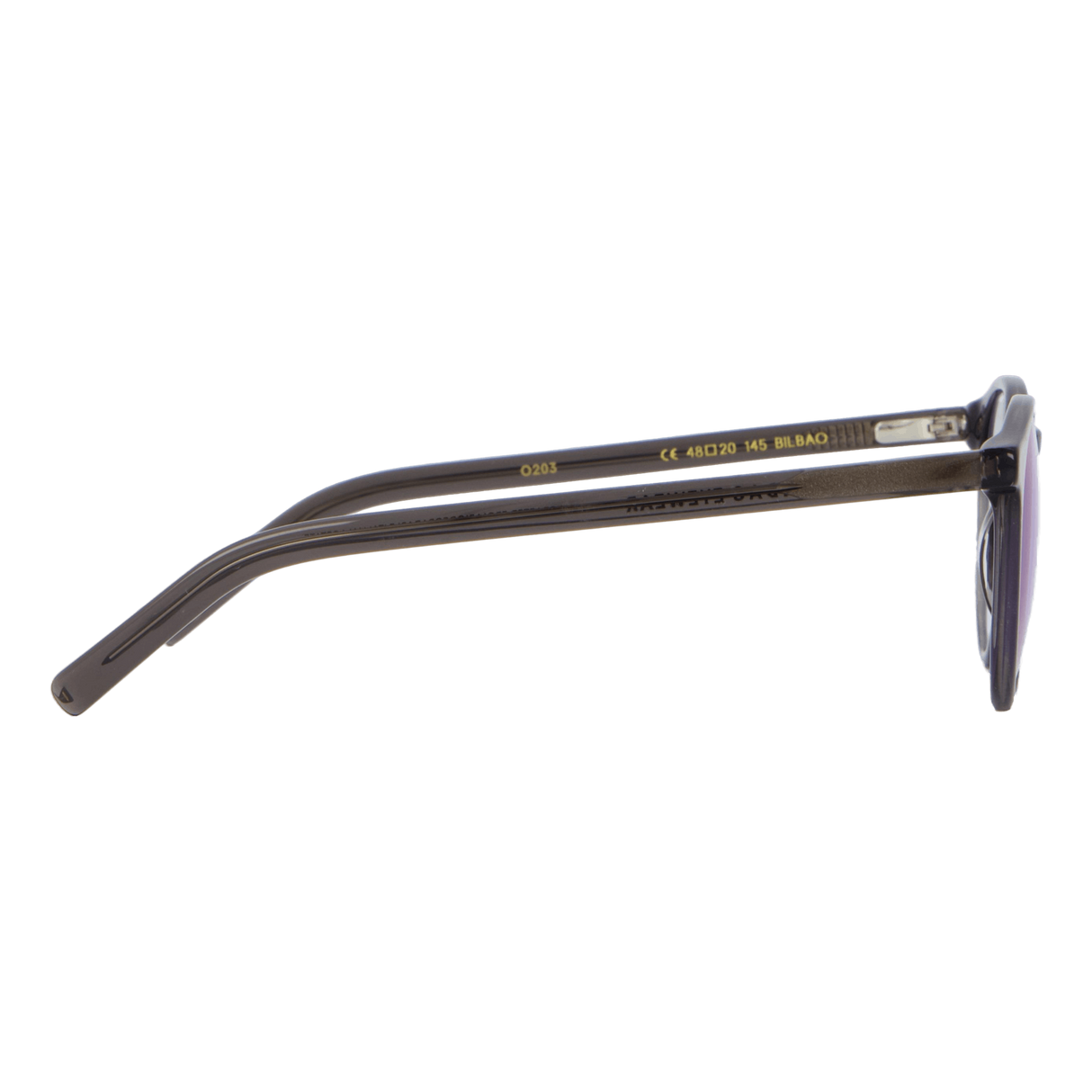 Bilbao Readers Transparent Dark Grey