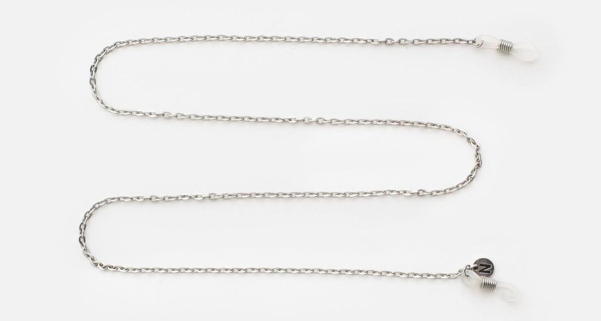 Eyeglass Chain Silver