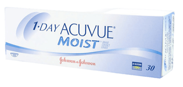 1-Day Acuvue Moist 30-pack