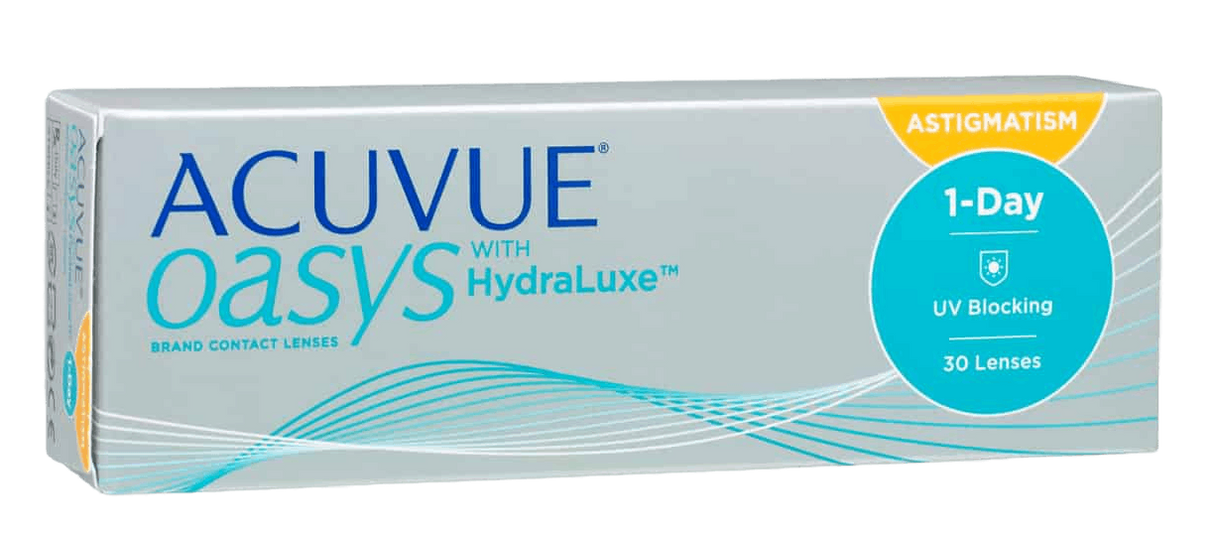 Acuvue Oasys 1-Day with Hydraluxe for Astigmatism 30-pack