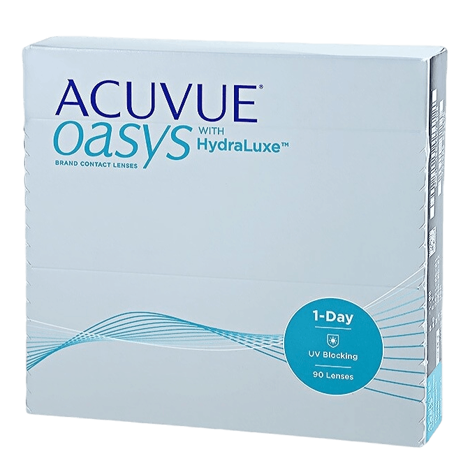 Acuvue Oasys 1-Day with Hydraluxe 90-pack